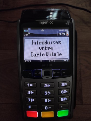 Terminal paiement ingenico - terminal,
